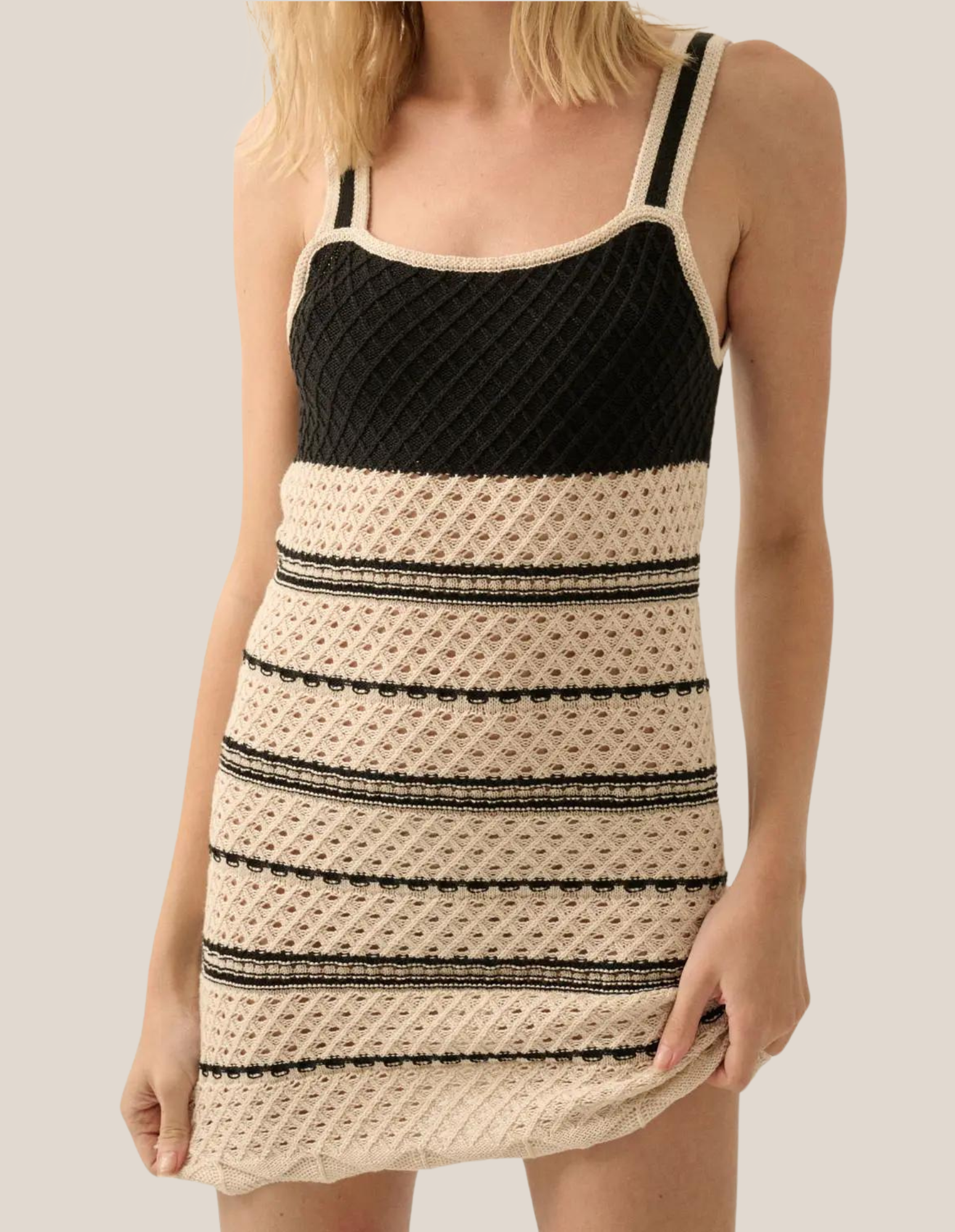 Crochet Ivory Dress