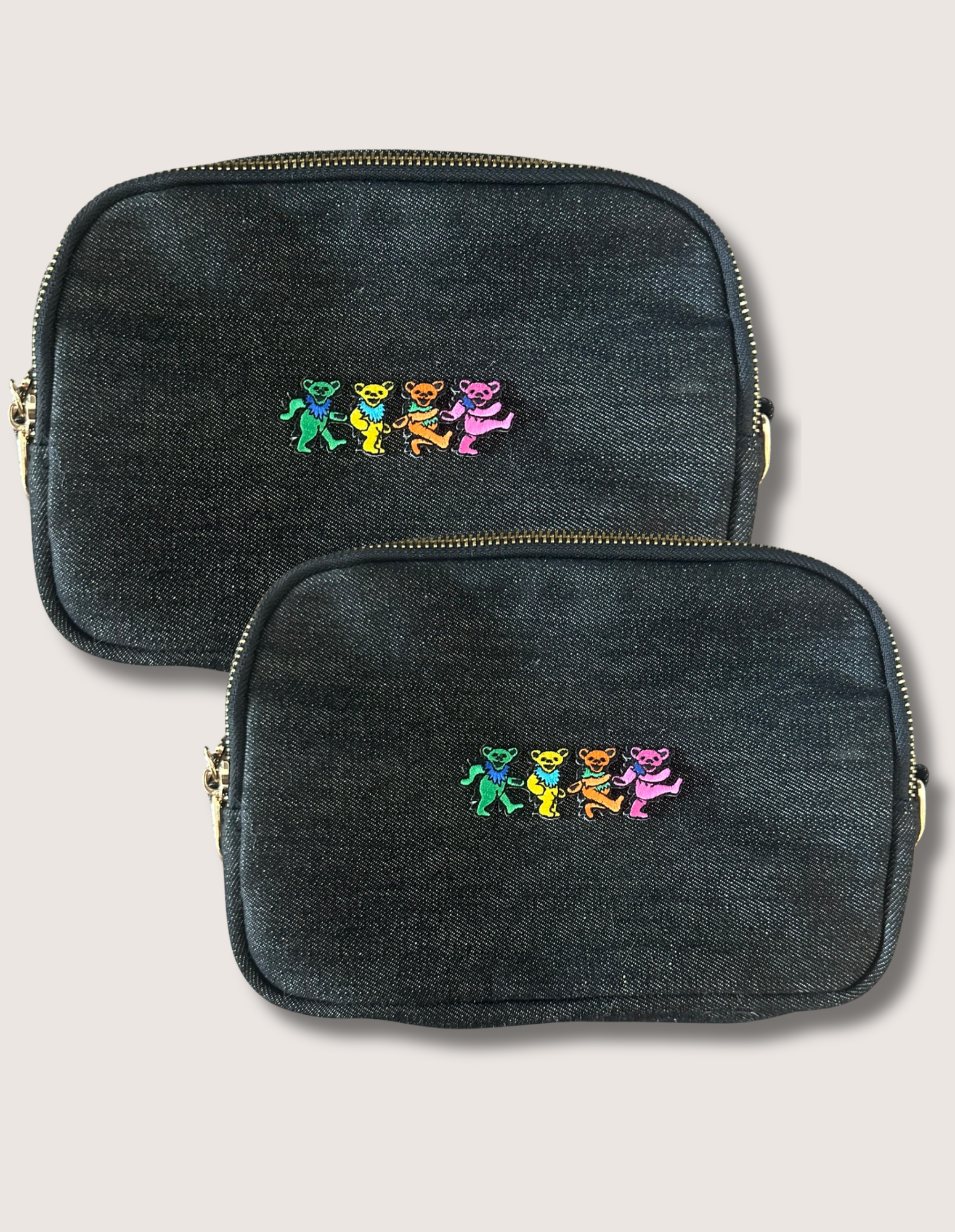 Grateful Dead Dancing Bears Crossbody Bag