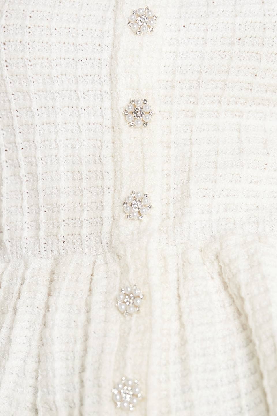 A sweater knit top - FSW1484: White / Contemporary / S