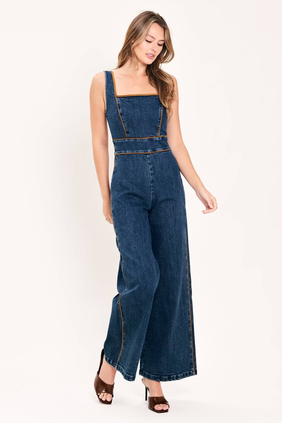 Skylar Denim Jumpsuit