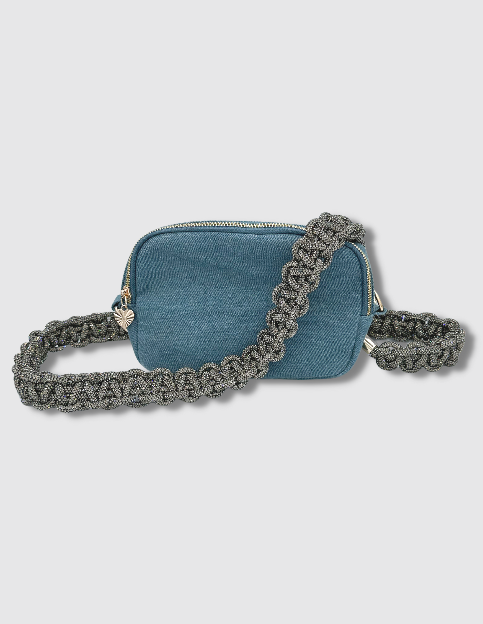 Crystal Braided Bag Strap