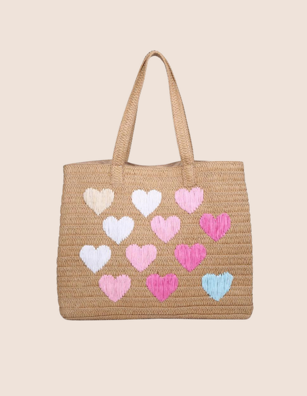 Heart Beach Bag