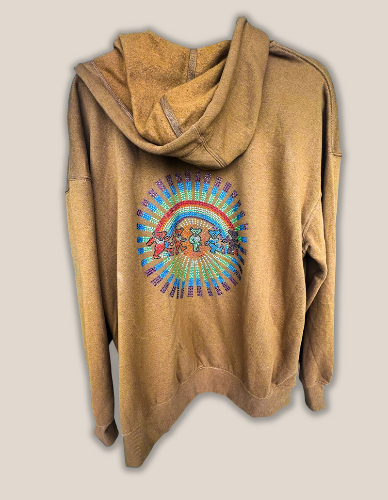 Grateful Dead Dancing Bear Zip-Up