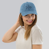 Embroidered Israel Denim Hat