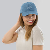 Embroidered Israel Denim Hat