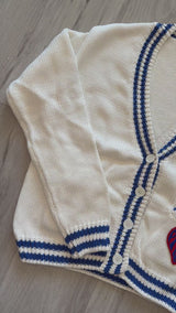 Philadelphia Sixers Red and Blue Cardigan