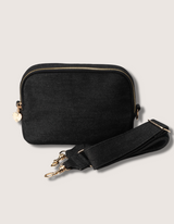 Black Denim Crossbody Fanny Pack Bag