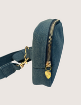 Denim Blue Crossbody Fanny Pack Bag