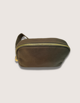 Denim Army Green Crossbody Fanny Pack Bag