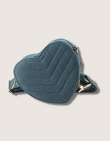 Denim Heart Bag