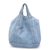 Custom Denim Tote Bag