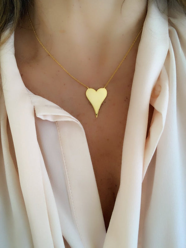 Goldie Heart Necklace